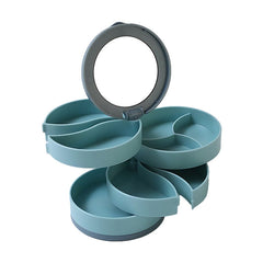 Stylish jewellery organiser on a desktop