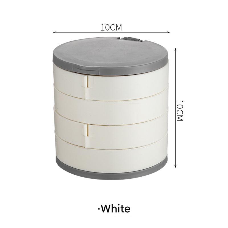 Dust-proof jewellery box design details